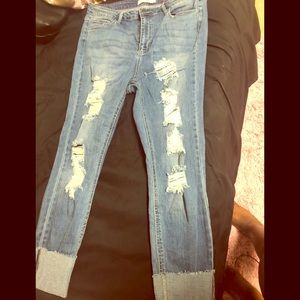 Rippped jeans